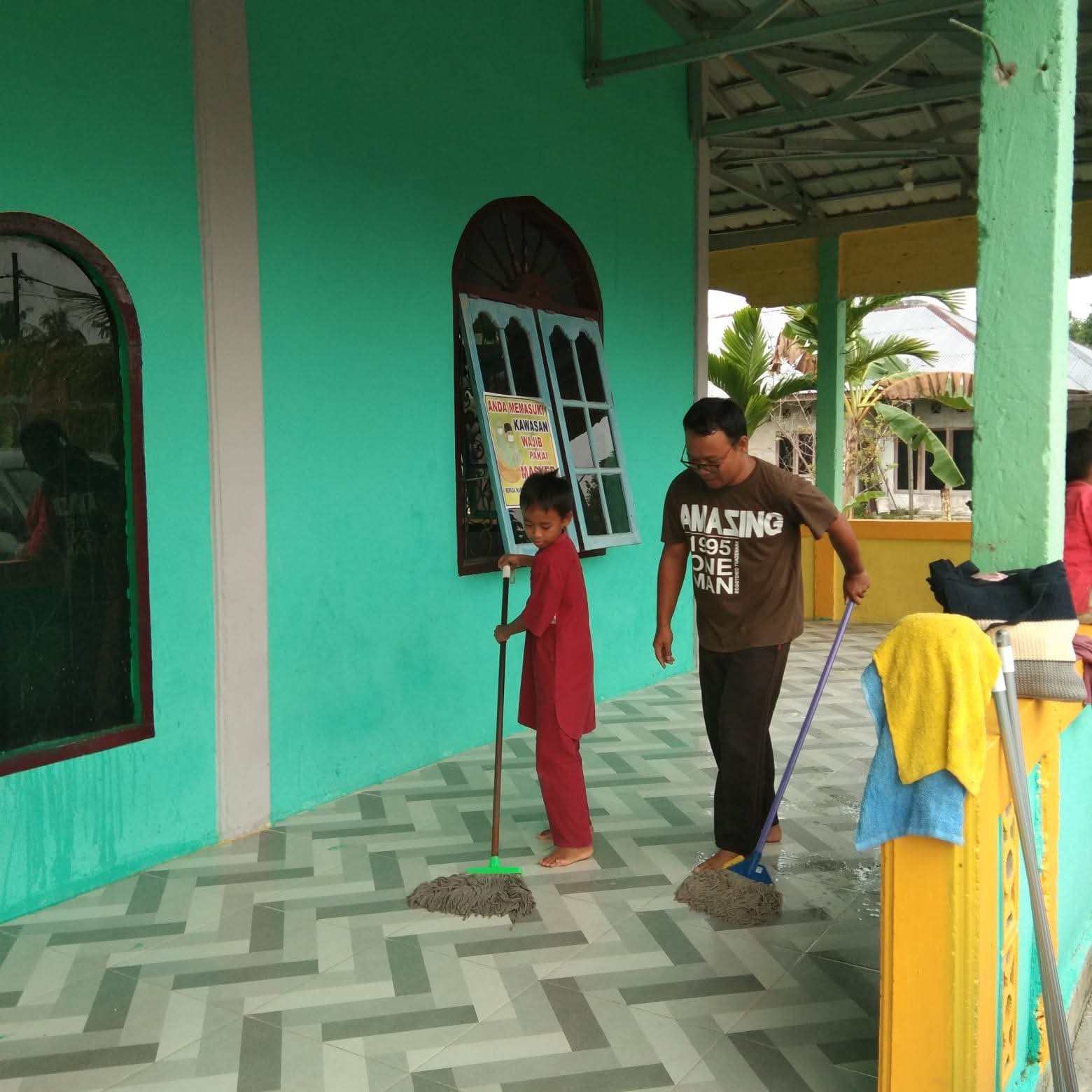 Dokumentasi kegiatan Masjid Bersih Ibadah Khusyu'