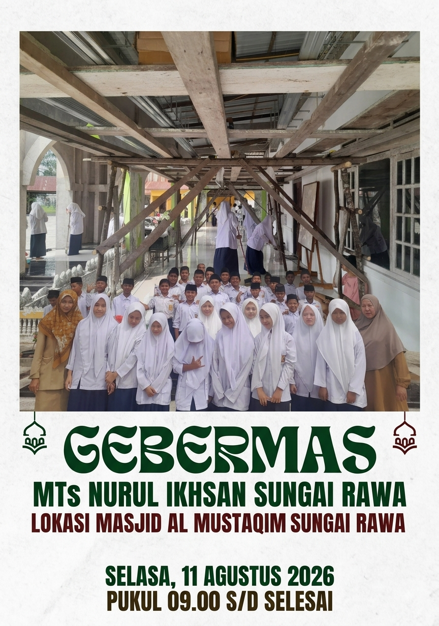 Gerakan Penghijauan di Sungai Rawa, Kecamatan Sungai Apit — Aksi Seluruh Siswa Siswi, Majelis Guru dan TU MTs Nurul Ikhsan