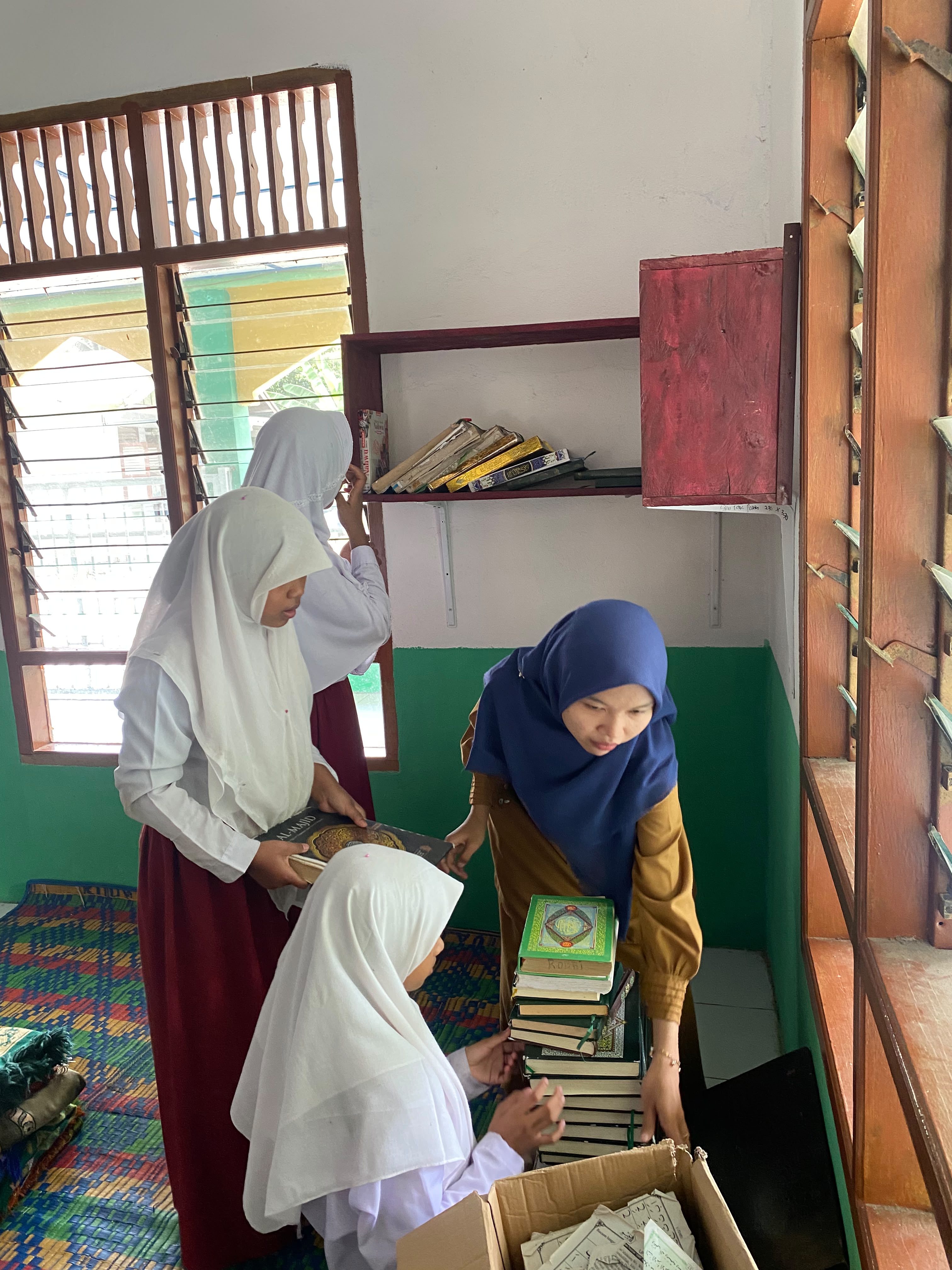 Dokumentasi kegiatan Geber Mas  di Masjid Nur Hidayah Kampung Libo Jaya