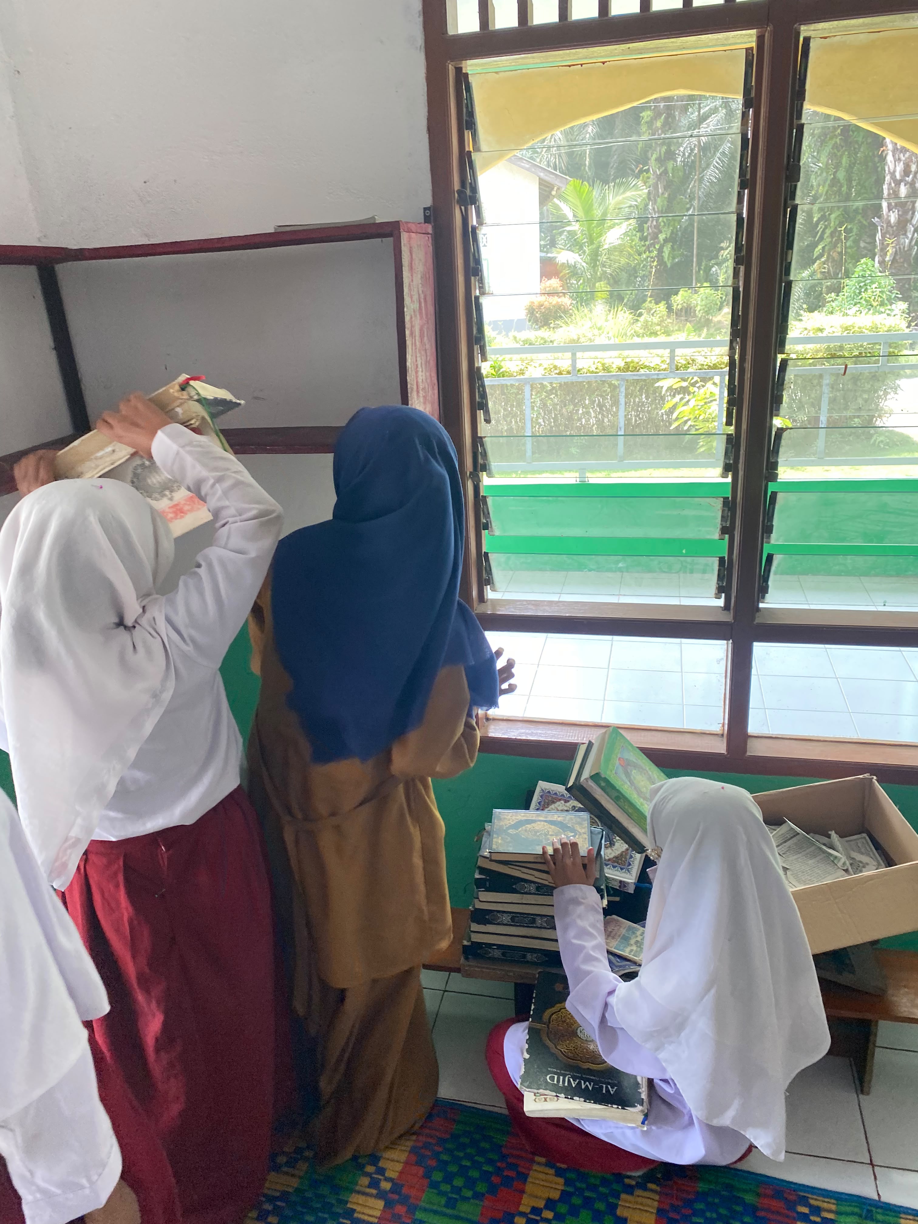 Dokumentasi kegiatan Geber Mas  di Masjid Nur Hidayah Kampung Libo Jaya