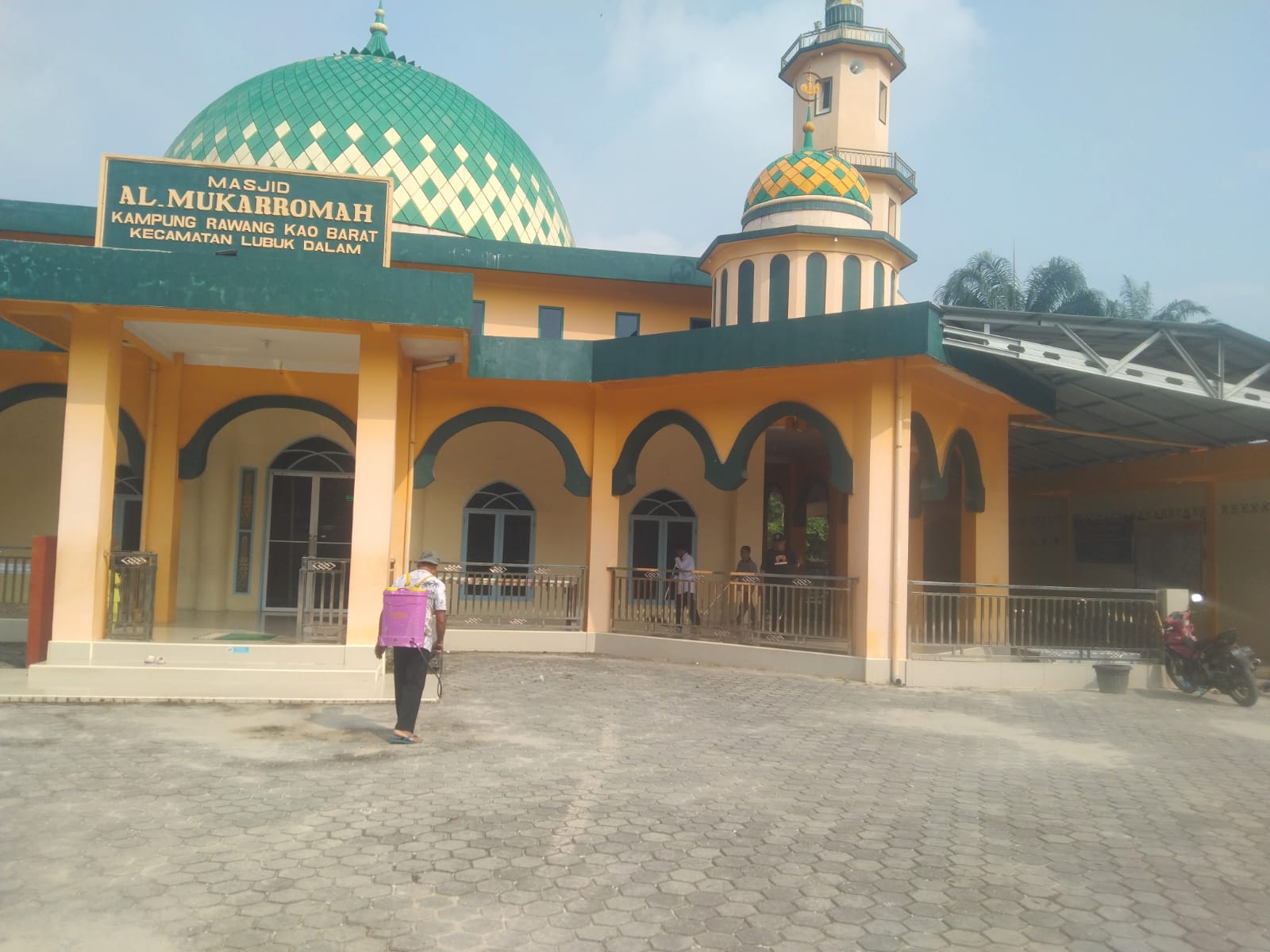 Dokumentasi kegiatan GEBER MASJID KUA LUBUK DALAM