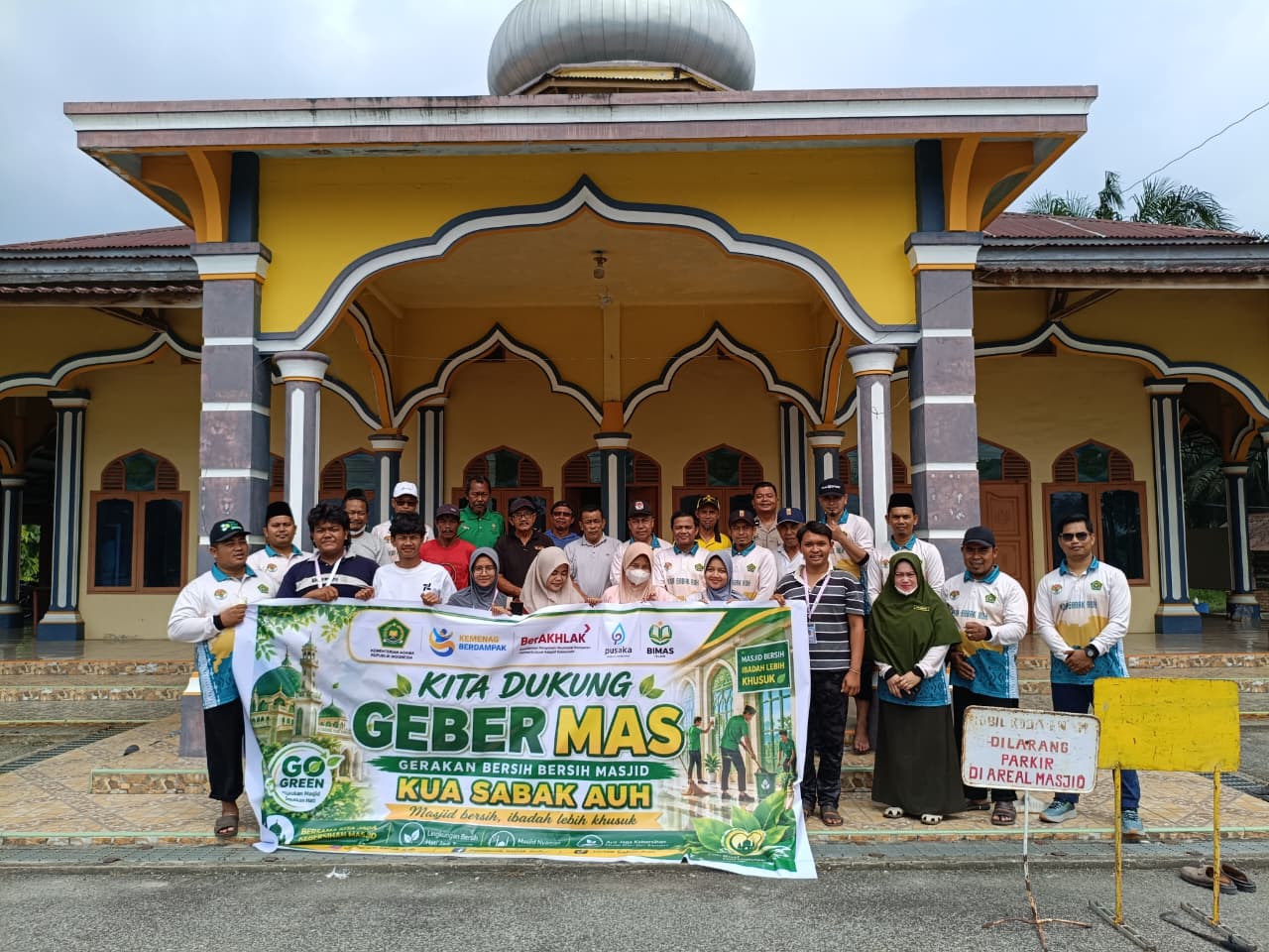Dokumentasi kegiatan GEBERMAS KUA SABAK AUH